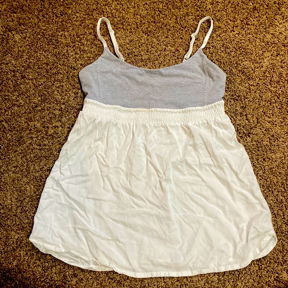 Lululemon blue/white stripes